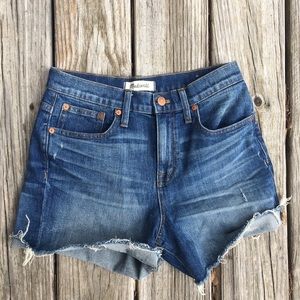 madewell denim shorts worn 3 timez size 25